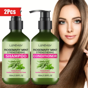Lanemay Rosemary Mint Strengthening Shampoo and Conditioner Set